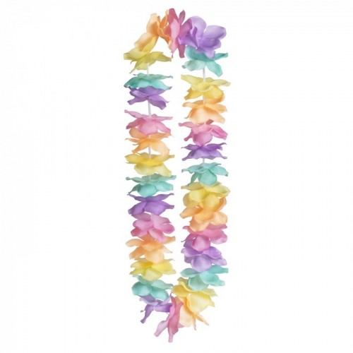 COLLAR HAWAIANO COLORES PASTELES