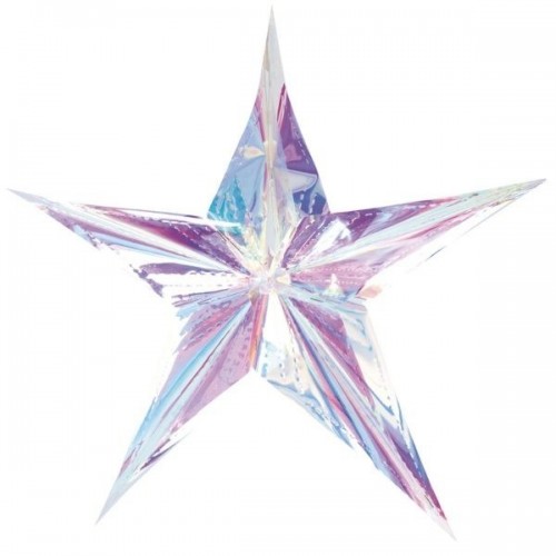 ESTRELLAS IRIDICENTES 40CM