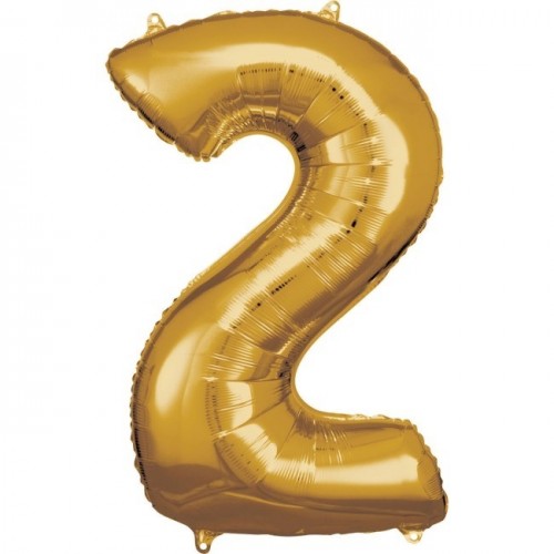   GLOBO 34" FOIL FORMA N2 ORO