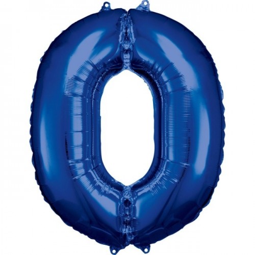   GLOBO 34" FOIL FORMA N0 AZUL