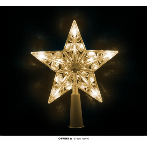 ESTRELLA REMATE 10 LED BLANCO CAL PILA