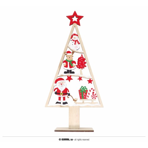 ARBOL MADERA 35CM