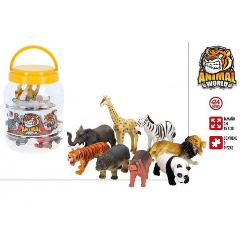 "BOTE D15X20CM ANIMALES Y ACCESORIOS