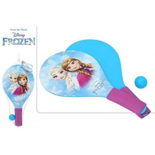 "FROZEN-SET PALAS PLAYA MADERA C/MANGO E