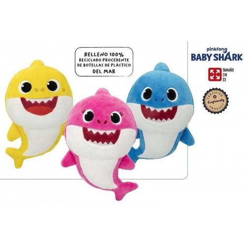 "ECO PELUCHE BABY SCHARK 23 CM 3/S