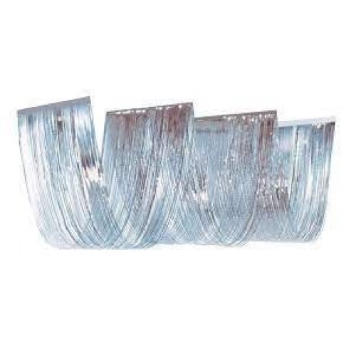   CORTINA TECHO ONDA PLATAS 50CMX450