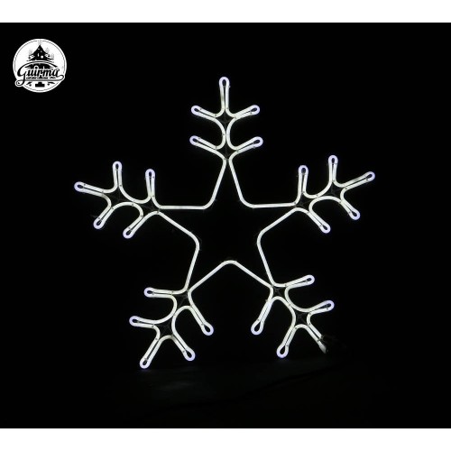 " SILUETA COPO NIEVE LED 60X57CM