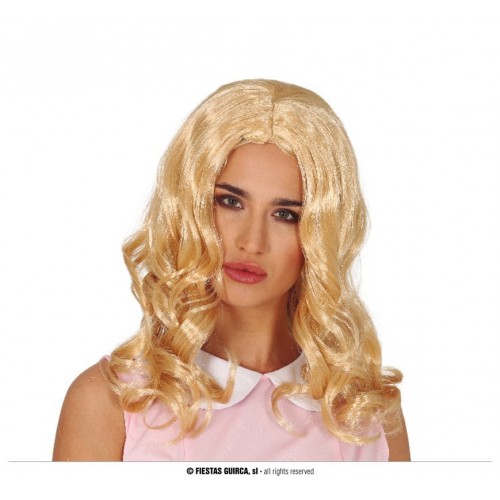 PELUCA MELENA RUBIA
