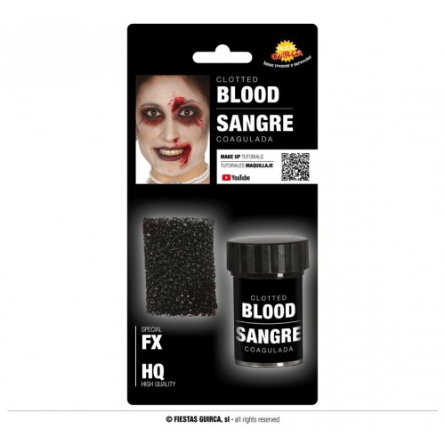 $D  SANGRE COAGULADA CON ESPONJA