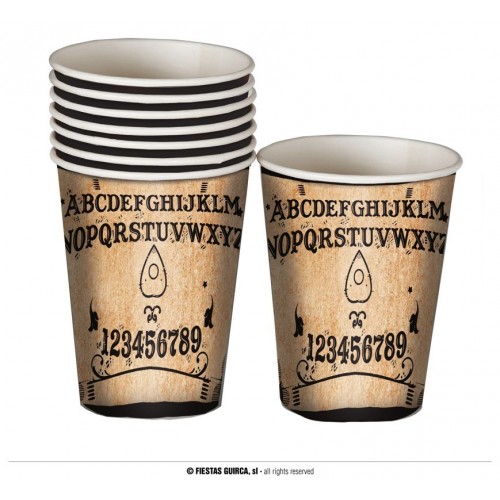 $D 6 VASOS OUIJA 220ML