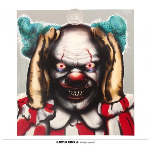 DECORACION PAYASO CON VENTOSA
