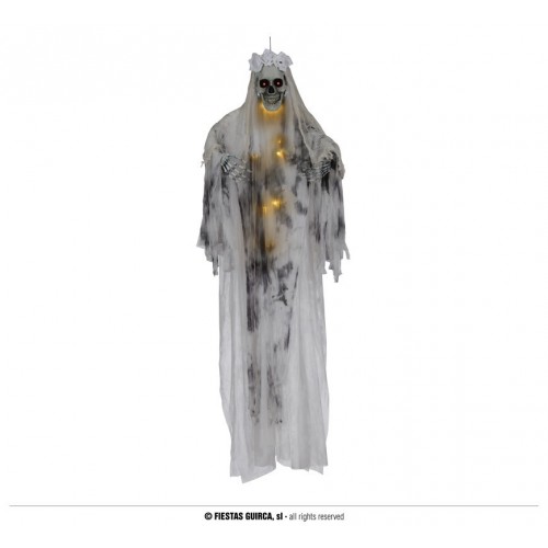 COLGANTE NOVIA CON LUZ 180CM