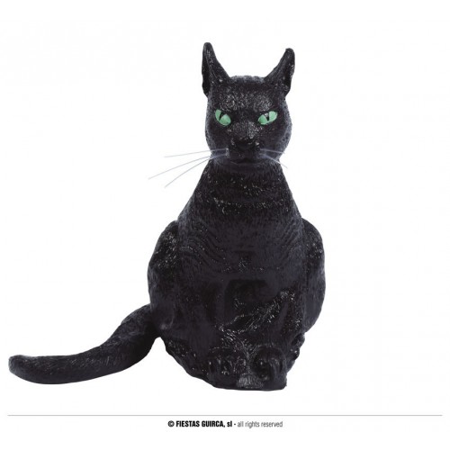 $D  GATO NEGRO LATEX 35CM