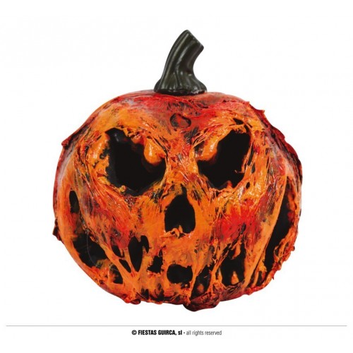$D  CALABAZA CON LUZ 22CM
