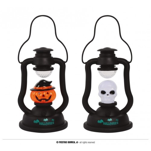 $D  FAROL CALABERA Y CALABAZA 20CM