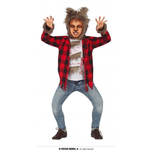 DISFRAZ 10A12AÑOS HOMBRE LOBO
