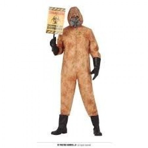 DISFRAZ T-L ZOMBIE RADIOACTIVO