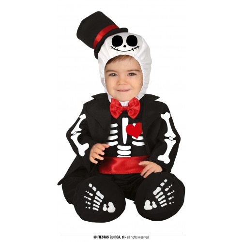 ! DISFRAZ 18A24MESES MISTER ESQUELETO