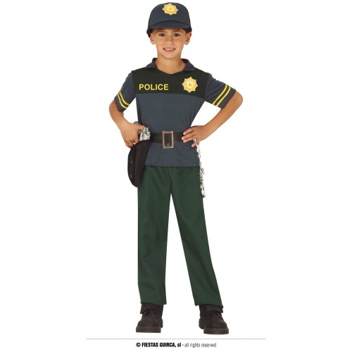 DISFRAZ 3A4 AÑOS POLICIA