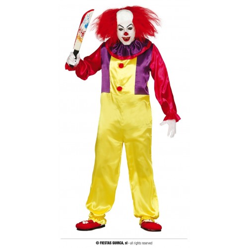 DISFRAZ T-L PAYASO DIABOLICO