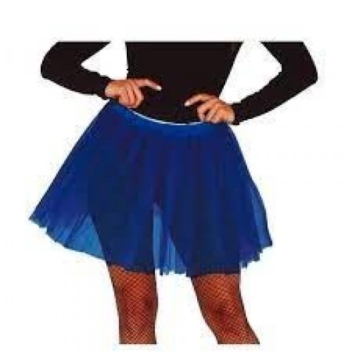    TUTU ADULTO AZUL 40CM