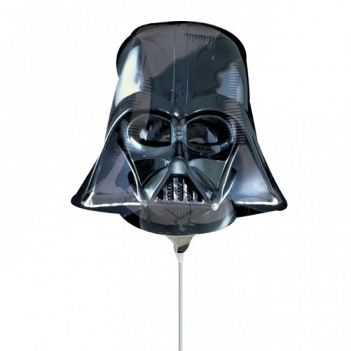 $D   GLOBO 9"  FOIL FORMA DARTH VA