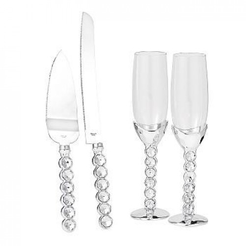 2 COPAS PALA CUCHILLO C/MANGO DIAMANTES