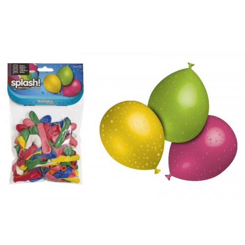 100 GLOBOS AGUA HG3000 COL.SURT