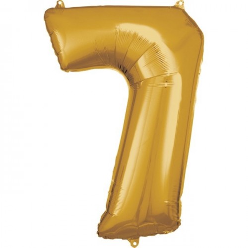   GLOBO 34" FOIL FORMA N7 ORO