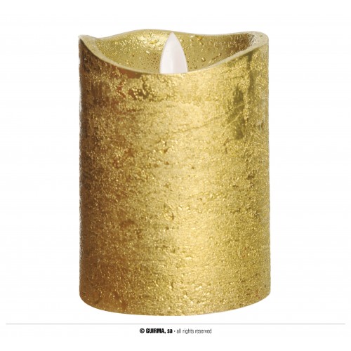   VELON ORO LED PILAS 10CM