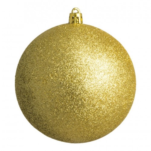 " BOLA NAVIDAD PURPURINA ORO 20CM