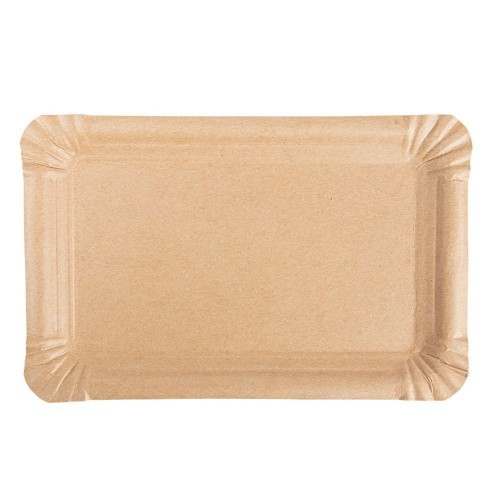 "250 BANDEJAS KRAFT 20X13CM
