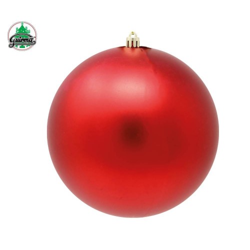 "BOLA ROJO MATE 20CM