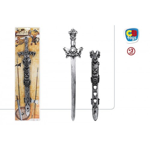 BLISTER ESPADA MEDIEVAL 53CM