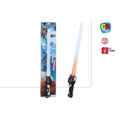 BLISTER ESPADA LASER LUZ SONIDO