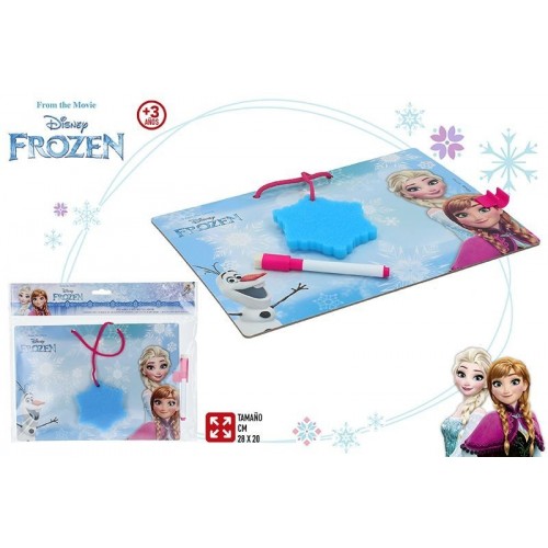 SET PIZARRA C/ROTULADOR FROZEN