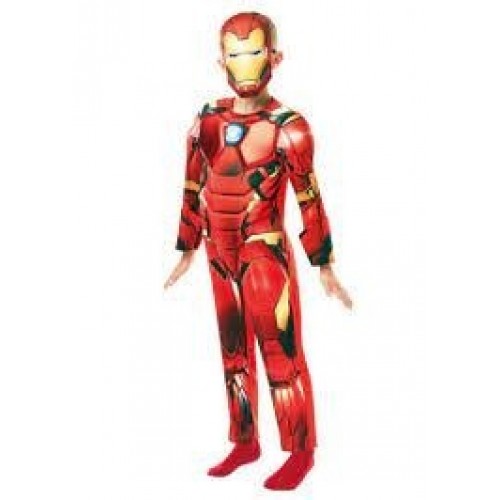 L DISFRAZ 5A6AÑOS IRON MAN DELUXE