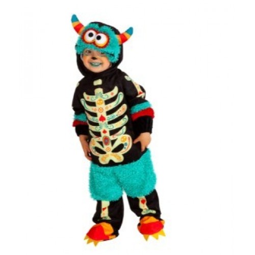 ! DISFRAZ 1A2AÑOS MONSTER CATRINA BEBE