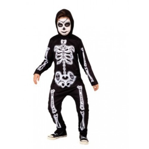 DISFRAZ 5A7AÑOS ESQUELETO DIA MUERTOS