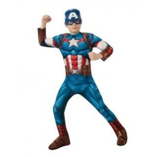 L DISFRAZ 7A8AÑOS CAPITAN AMERICA CLAS