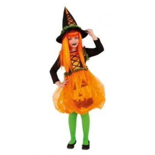 DISFRAZ 3A4AÑOS BRUJA CALABAZA