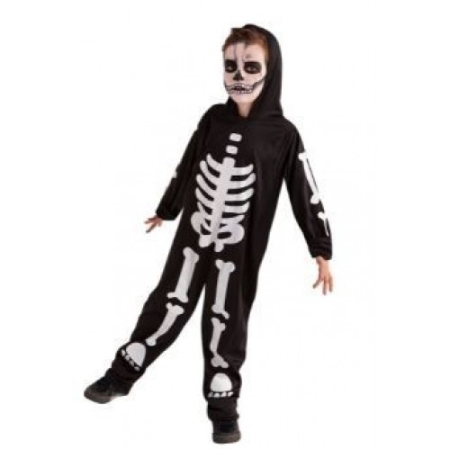 DISFRAZ 5A7AÑOS ESQUELETO GLOW IN DARK