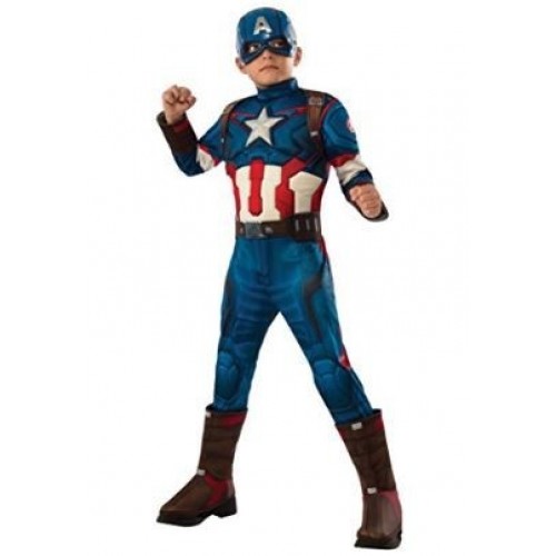 L DISFRAZ 8A10AÑOS CAPITAN AMERICA