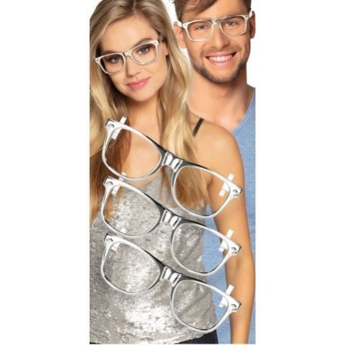 PACK 3 GAFAS COLOR PLATA