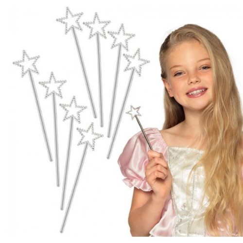 SET 8 VARITAS ESTRELLAS PLATA