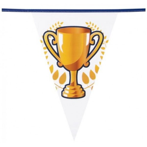   BANDERIN TRIANGULAR CAMPEONES 6M