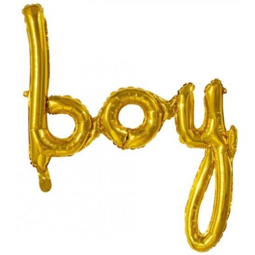 GLOBO 24" FOIL PALABRA BOY