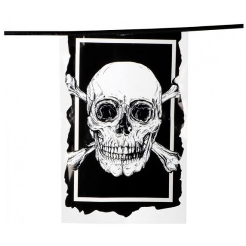   BANDERIN CUADRADO PIRATA 6M