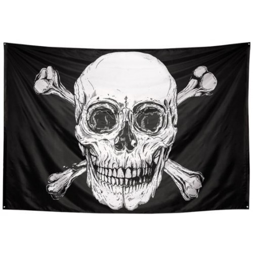   BANDERA PIRATA XXL 220X330CM