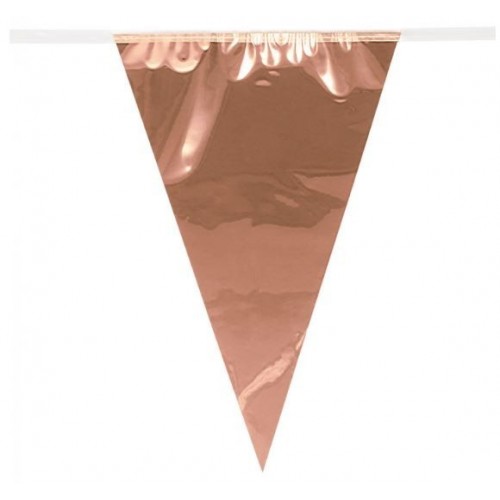  BANDERIN TRIANGULAR GDE ROSA ORO 10